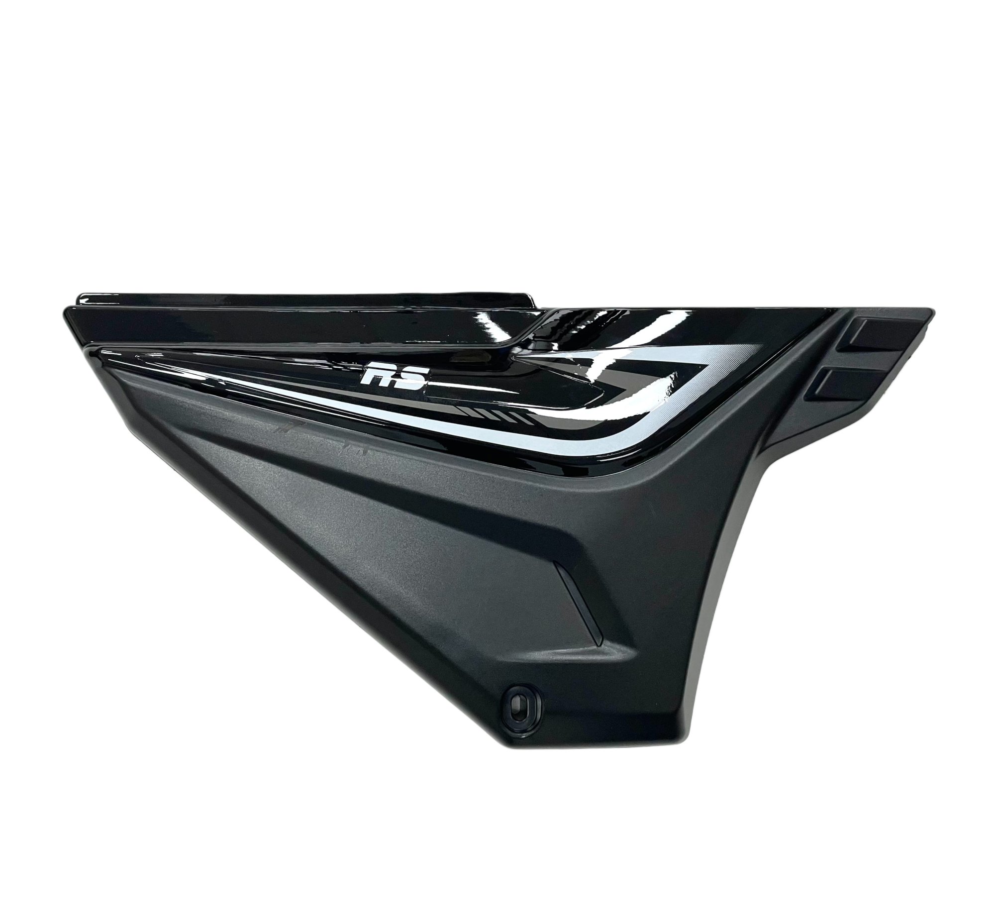 Крышка боковая правая (облицовка) Альфа  RS 11 черная 